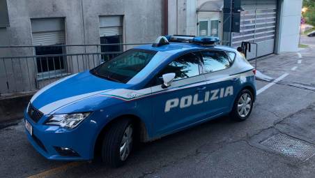 Una volante in ospedale