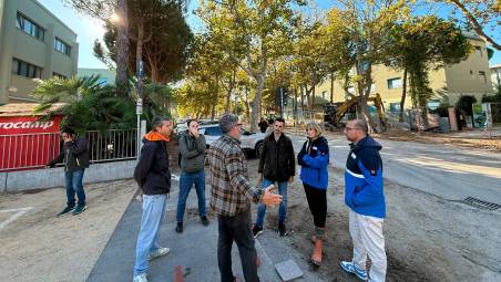 Cesenatico, lungomare di Ponente: in via Colombo arrivano i “giardini della pioggia”