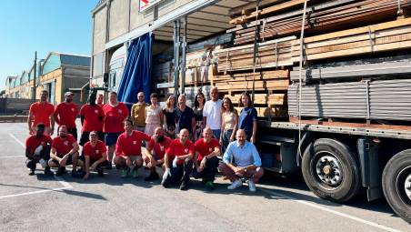 San Patrignano, importante donazione da Ravaioli legnami di Bagnacavallo