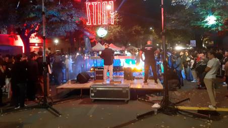 La festa del bar “Fritz” del mese scorso, durante cui è stato commesso il reato