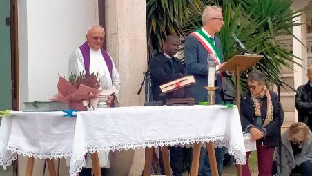 L’inaugurazione di ieri