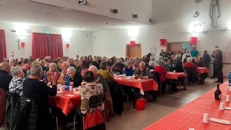 La cena conviviale di Caritas