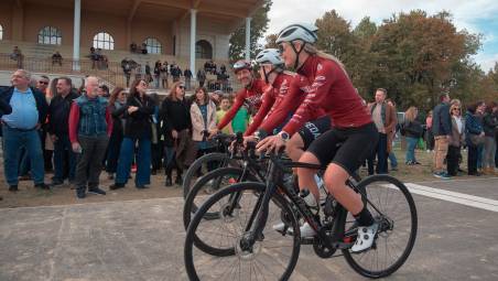 L’inaugurazione dell’ex ippodromo (foto Fiorentini)
