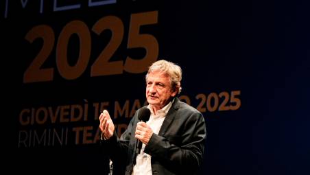 Il presidente del Meeting, Bernhard Scholz