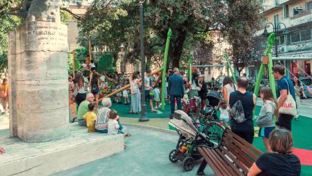 Rimini. Giochi, sicurezza, inclusività: riaperta piazza Ferrari