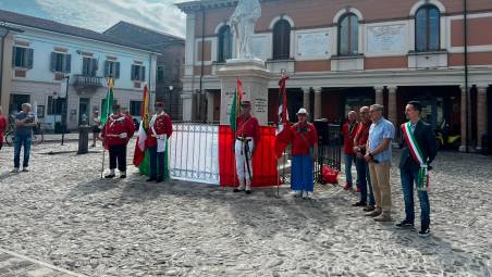 Cesenatico, statua di Garibaldi: completato il restauro