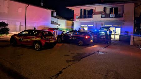 L’intervento dei carabinieri