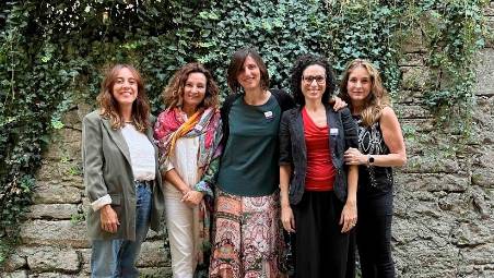 Viola Bronzetti, Laura Muratori, Valentina Rossi, Elena D’Amelio e Karen Pruccoli