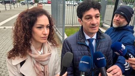 Monica e Marco Lunedei, legali della famiglia di Pierina Paganelli