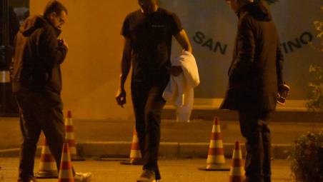 Louis Dassilva durante il test della camminata