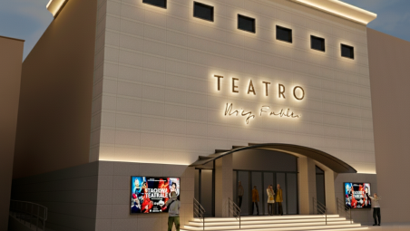 Forlì, lavori alla facciata del teatro “Fabbri”