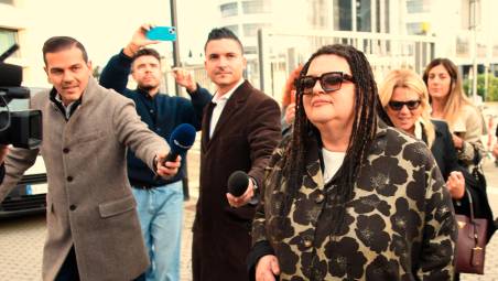 Sopra, Valeria Bartolucci. Sotto, Manuela Bianchi foto manuel migliorini