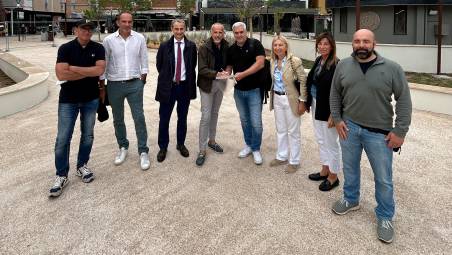 Cattolica, la nuova piazza e i Giardini De Amicis restituiti da Hera all’amministrazione comunale