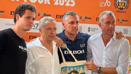 Cervia, da Di Canio a Materazzi: Bobo Vieri raduna gli amici per un torneo di padel benefico al Bagno Fantini