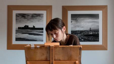 La riminese Stefania Sbrighi al lavoro