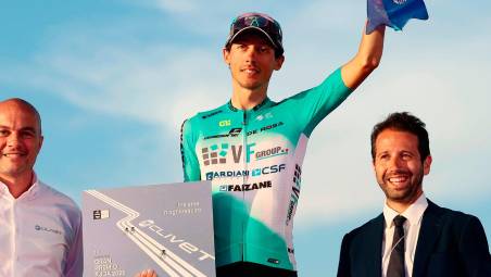 Ciclismo, il “toro” Tarozzi: doppio podio rosa e un rammarico