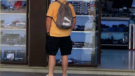 Un negozio che vende coltelli a San Marino