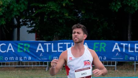 Francesco Amici della Libertas Forlì ottimo terzo nel decathlon a Bologna