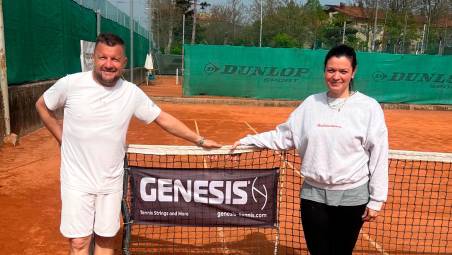 Il presidente del Centro Paradiso, Marco Fucci, con Chiara Magnani