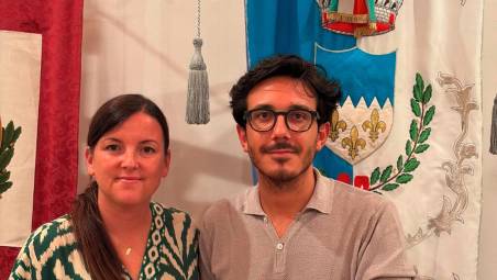Da sinistra Ilaria Marianini e Matteo Zanchini