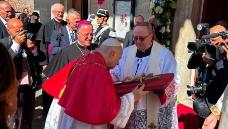 Papa Leone XIV a San Marino: “La parola che mi sta più a cuore è comunità” VIDEO