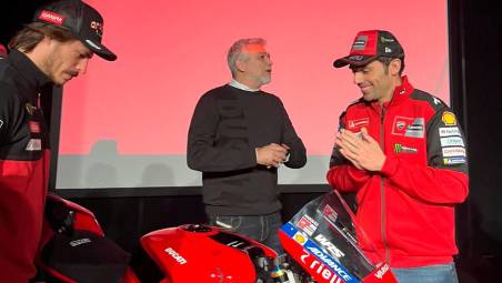 Michele Pirro (a destra) con Nicolò Bulega