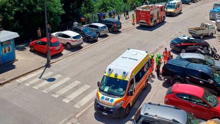 I soccorsi in azione