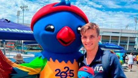 L’atleta 22enne Luca Venturelli