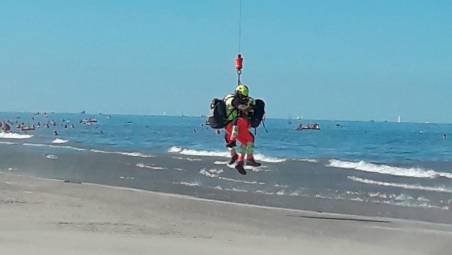 Cervia, malore a 6 mesi in spiaggia: bimbo in salvo sull’elicottero