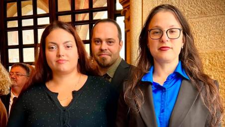 Due esponenti del gruppo “Genitori sammarinesi”