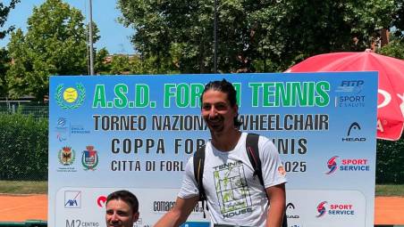 Tennis in carrozzina, gran successo per il Wheelchair “Città di Forlì”