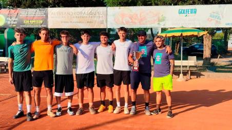La squadra del Ten Sport Center che l’anno scorso ha vinto il titolo regionale Under 18