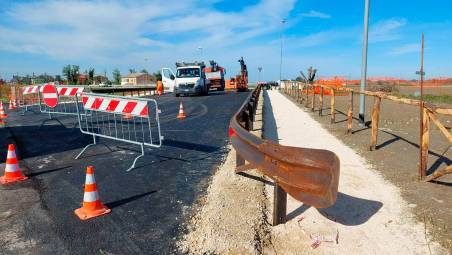 Alfonsine, riaperto il ponte sul Canale dei Mulini a Taglio Corelli