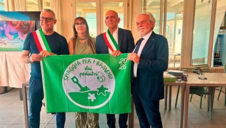 Cattolica premiata dai pediatri: è ancora Bandiera Verde per i più piccoli