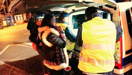 Un controllo con l’etilometro