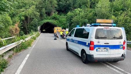 Il luogo dove è avvenuto l’incidente a Baiso, in provincia di Reggio Emilia