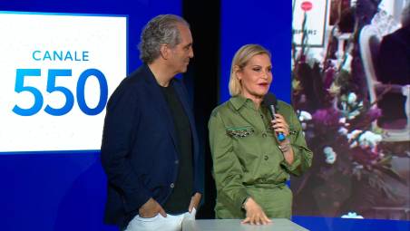 Simona Ventura e Giovanni Terzi