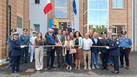 San Mauro Pascoli, Comando di Polizia Locale: inaugurata la nuova sede