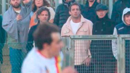Ignazio Cipriani a San Mauro Pascoli durante Sammaurese-Ravenna (Zanotti)