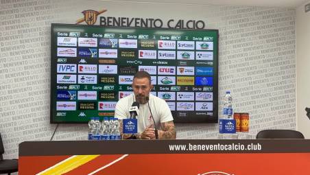Floro Flores: “Il Cesena ci ha messo in difficoltà, bravo il mio Benevento” VIDEO