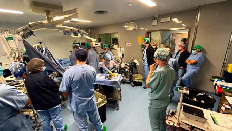 L’Ecmo-Team del “Bufalini” in azione