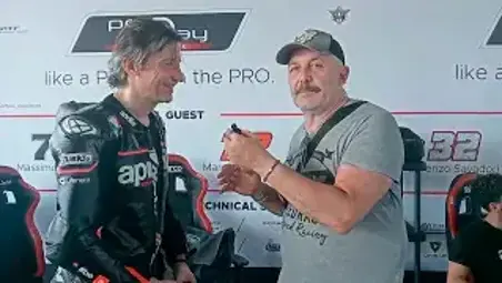 Il numero uno del Team Aprilia Massimo Rivola