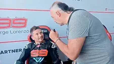 Jorge Lorenzo a Misano: “Marquez è il migliore di tutti, Bastianini mi piace molto” VIDEO