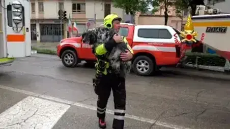 Tre anni fa l’alluvione in Romagna con 35mila Vigili del Fuoco in azione VIDEO