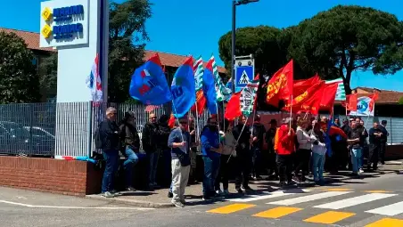 Il presidio dello scorso 30 aprile