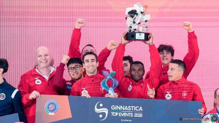 Il Romagna Team festeggia lo storico scudetto conquistato sabato scorso a Bergamo