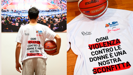 Basket contro la violenza sulle donne: magliette speciali alla Novipiù Cup