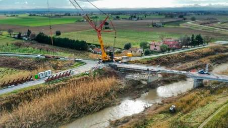 Ravenna, a inizio dicembre le prove di carico per il ponte di Ragone, poi la riapertura