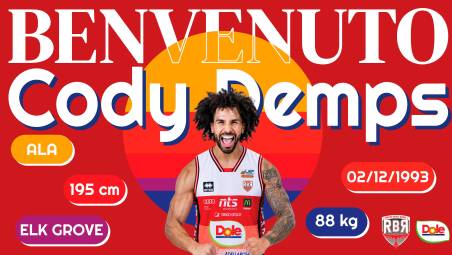 Colpo della Dole Rimini: ecco Cody Demps