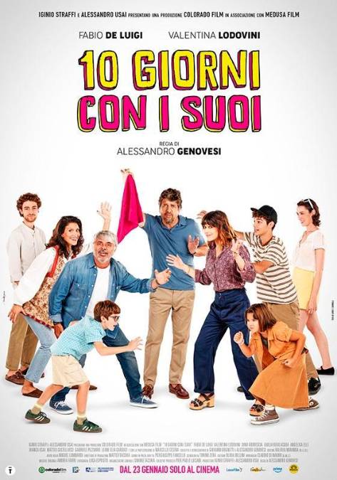 Riccione, Fabio De Luigi e Valentina Lodovini presentano “10 giorni con i suoi” al Cinepalace il 24 gennaio